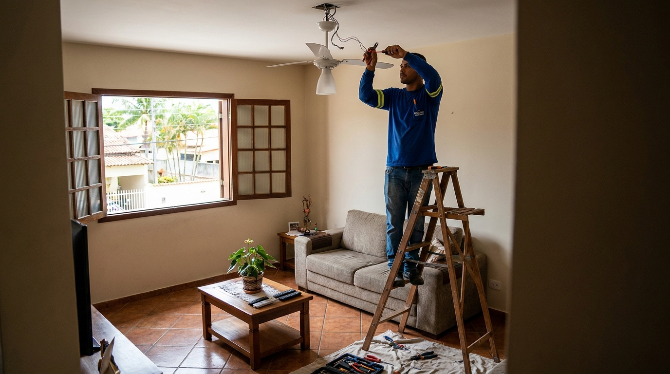 Reforço de Suporte no Teto em Uberaba‑MG