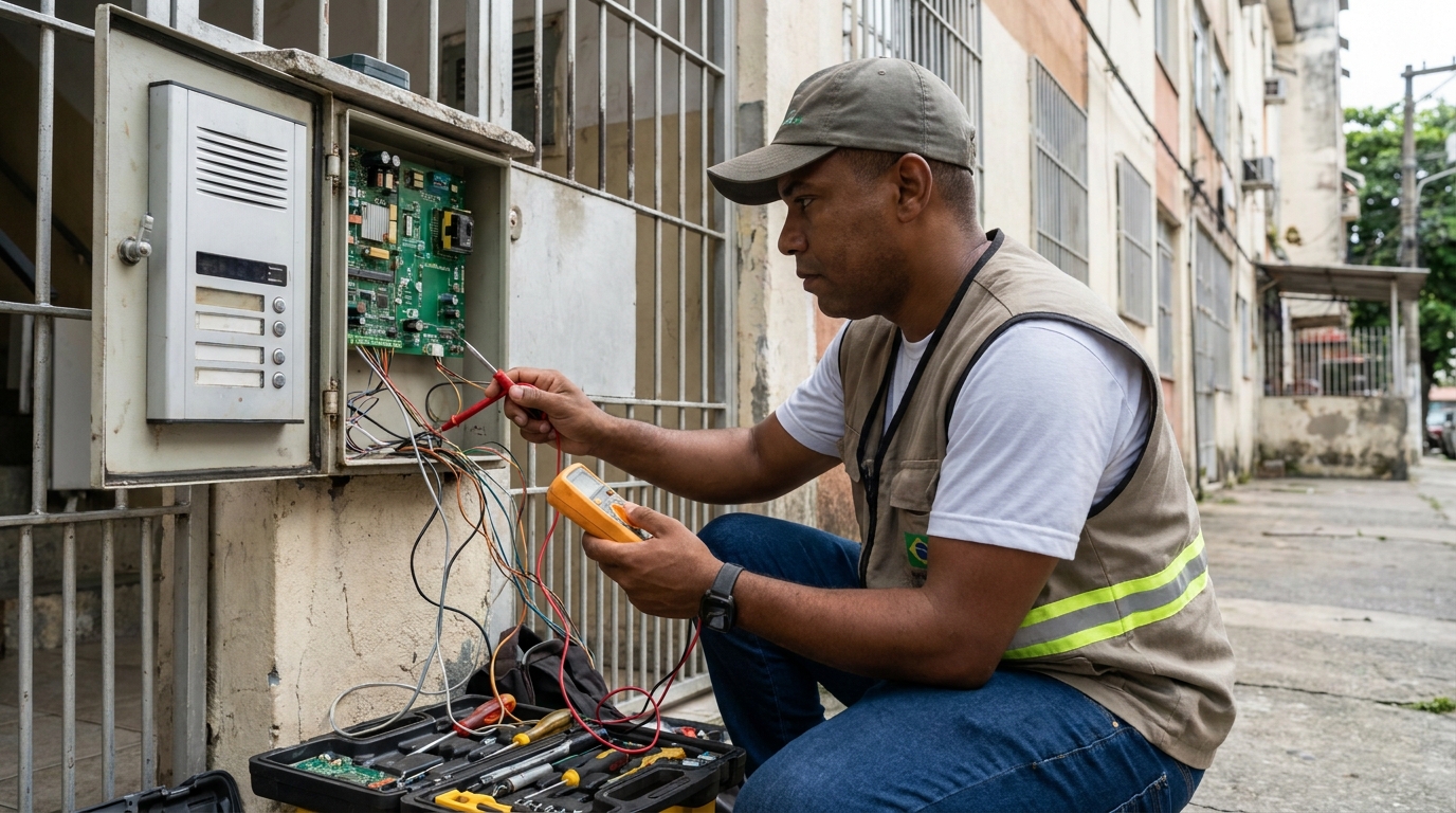 Reparo de Placa e Campainha em Uberaba‑MG